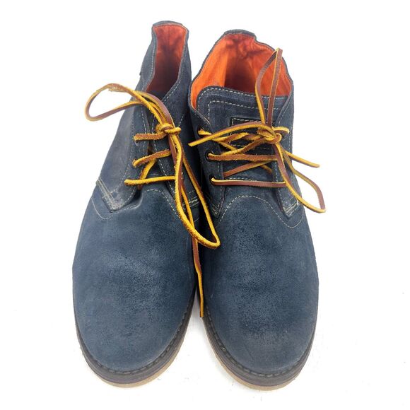 1883 by Wolverine Mens Julian Chukka Boot, Blue Suede, Size 10.5 main image 7